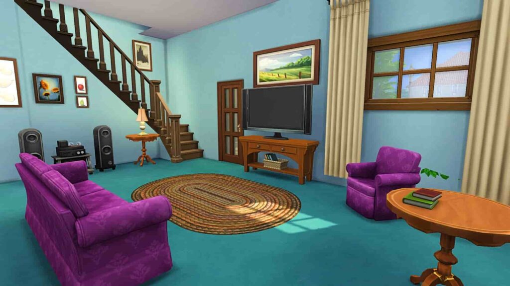 family guy house living room layout