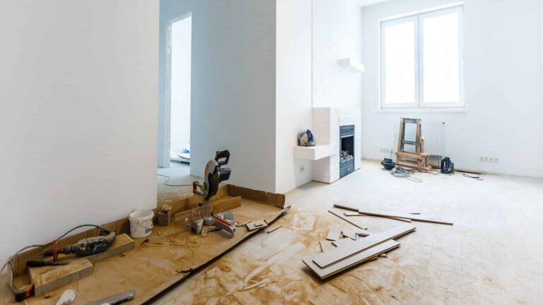an image showing home renovation