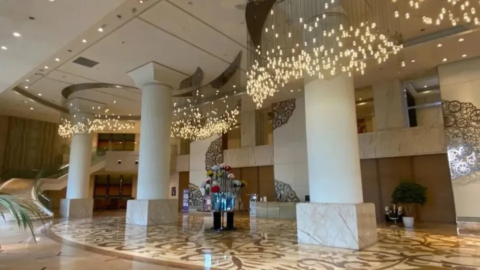 reception area of regent complex