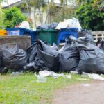 an image of a rubbish in backyard