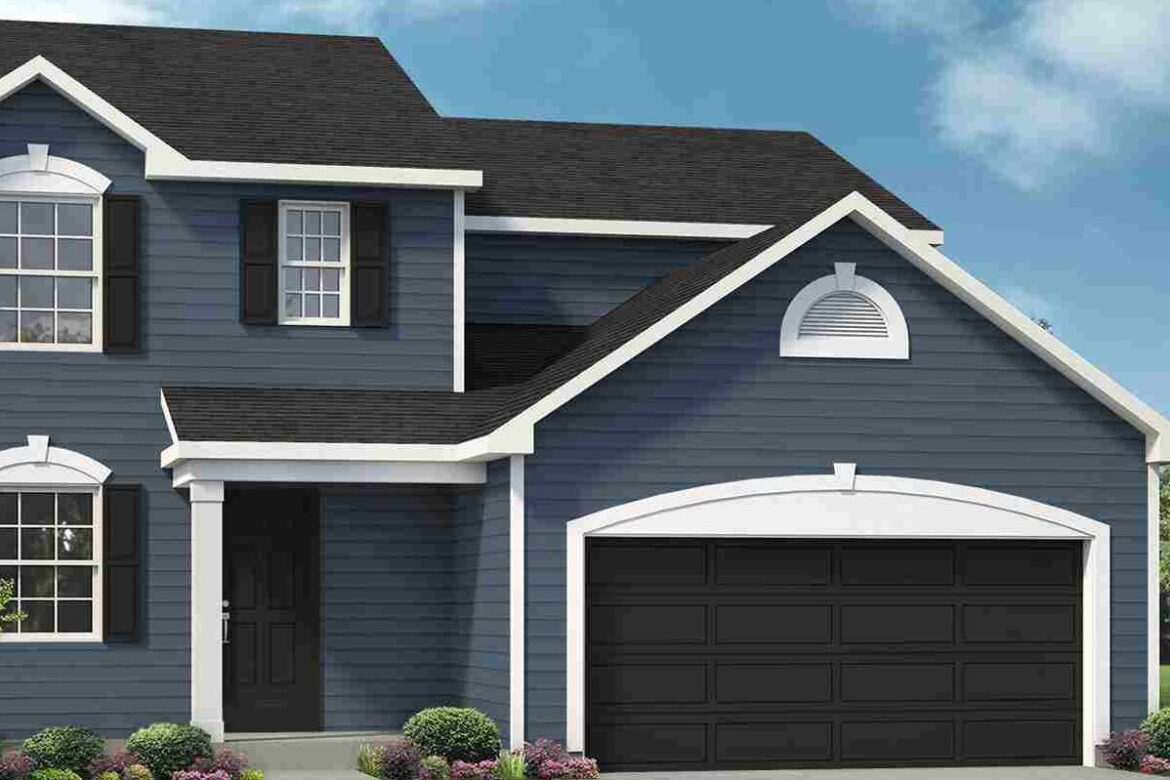 23 Inspiring Ideas for Blue House with Black Trim - Tangy House