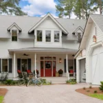 house with fiber cement