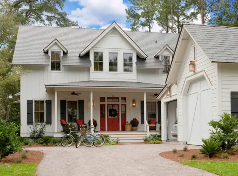 house with fiber cement