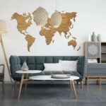 an image of a Laser Engraving in living room with sofa