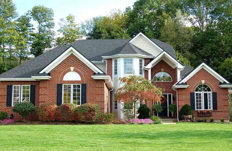 Red Brick House with Black Roof featured image