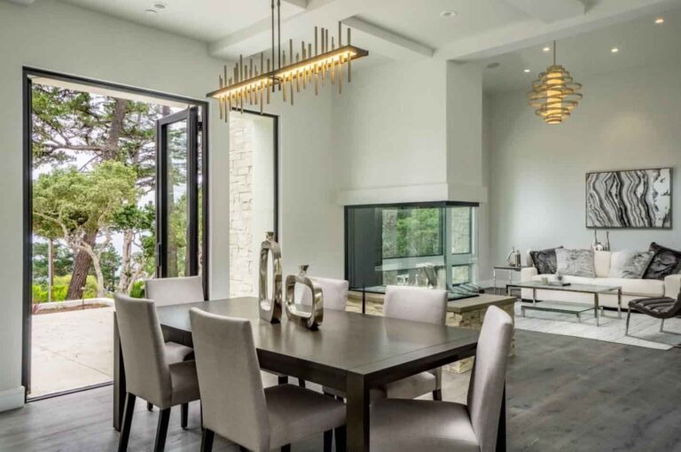 an image of a beautiful living room with lighting