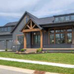 Gray house with cedar accents featured image