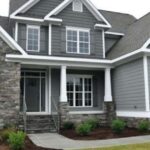grey house with black trim featured image