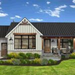 white house with black roof featured image