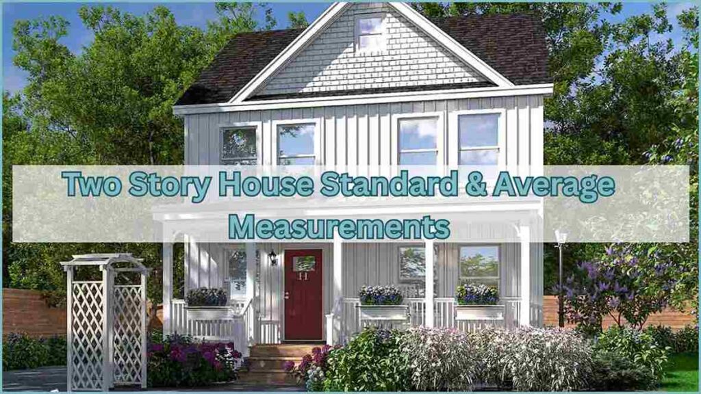 Two Story House Standard & Average Measurements