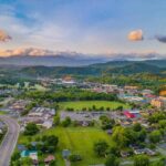 a beautiful view of a city