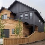 black house with cedar accents Featured image