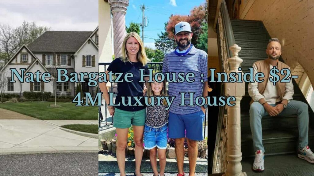 inside nate bargatze house