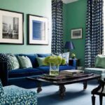 _Blue and Green Living Room featured image