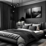 black and grey bedroom idea featured image