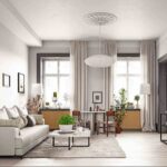 grey and white living room Featured Image