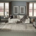 modern grey and beige living room featured image