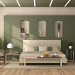 sage green and cream bedroom featured image