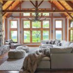 living room designed for winter