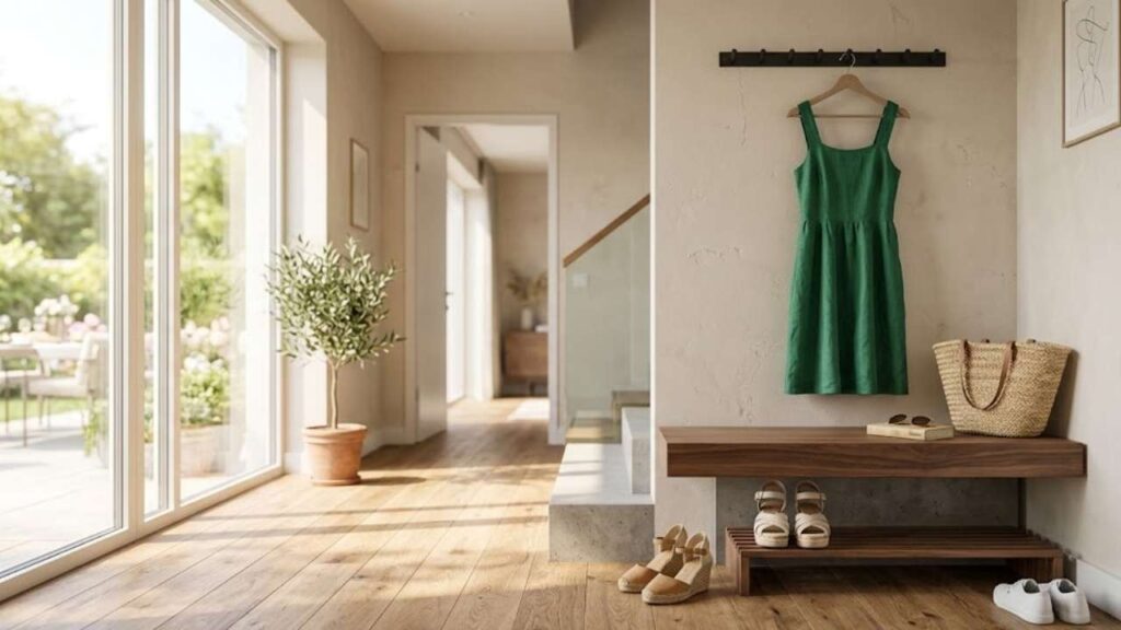 An Image of Emerald Summer Dress