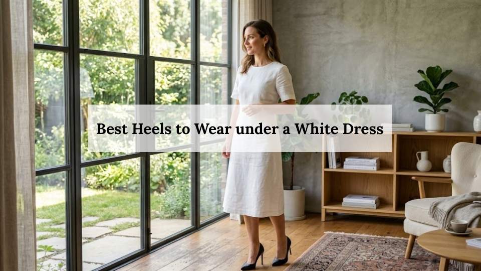 Best Heels to Wear under a White Dress