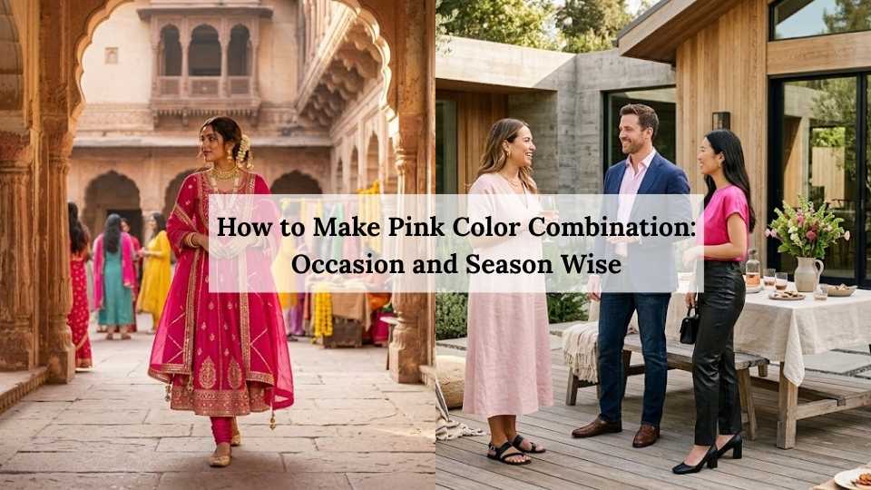 How to Make Pink Color Combination: Occasion and Season Wise