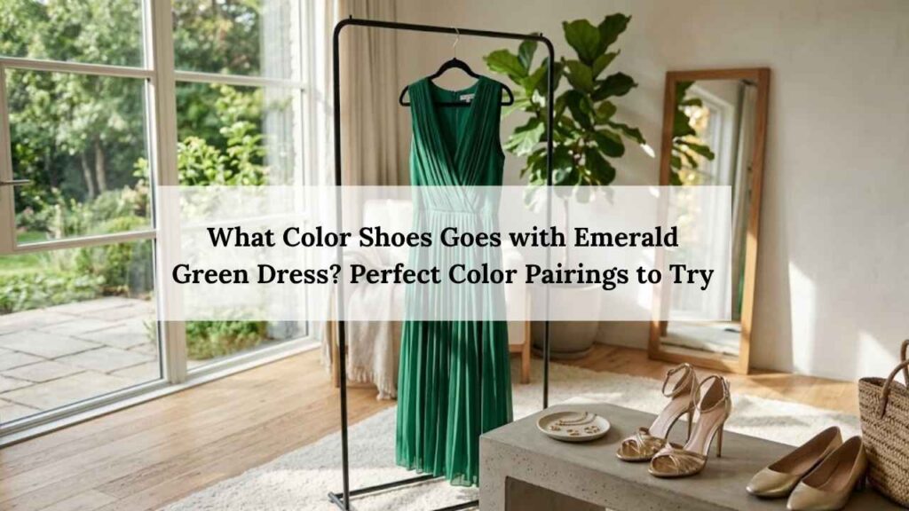 What Color Shoes Goes with Emerald Green Dress? Perfect Color Pairings to Try