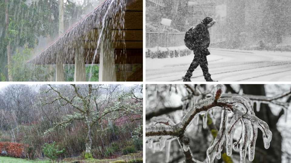 What is the Difference Between Rain vs Snow vs Sleet vs Freezing Rain?