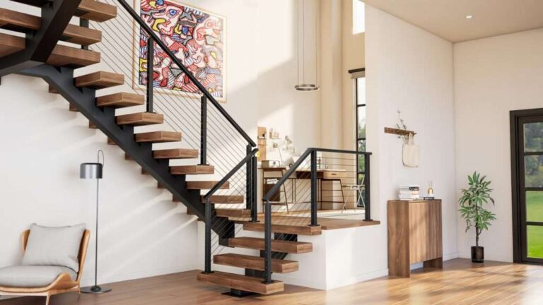 a-modern-floating-staircase-design-and-the-staircase-combines-warm-wooden-treads-with-a-sturdy-black-powder-coated-steel-frame-and-railing-for-an-industrial-elegant-look