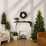 beautifully-decorated-modern-farmhouse-living-room-featuring-holiday-decor-with-artificial-cypress-trees