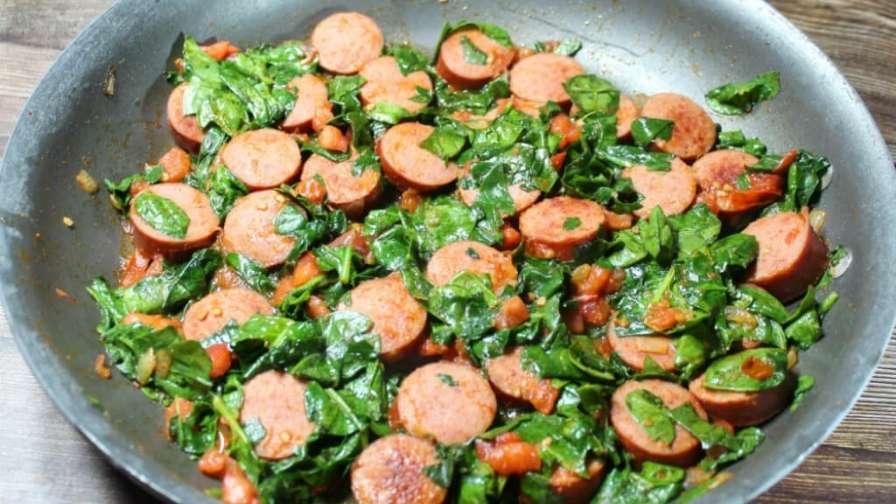 An Image Showing Low-Carb Version Sausage