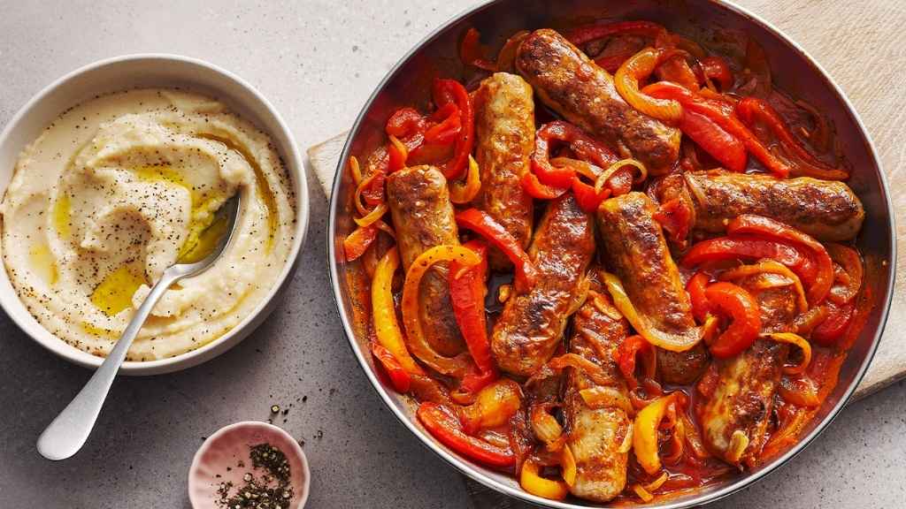 An Image Showing Spicy Buttered Sausage