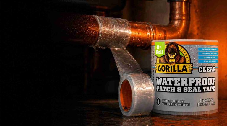 How to Seal a Leaking Pipe Temporarily with Tape
