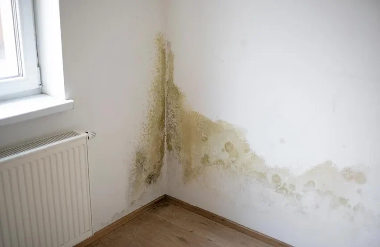 How to Tell If Your Damp Problem Is Serious dark-vertical-irregular-water-stains-climb-up-the-corner-where-two-white-interior-walls-meet